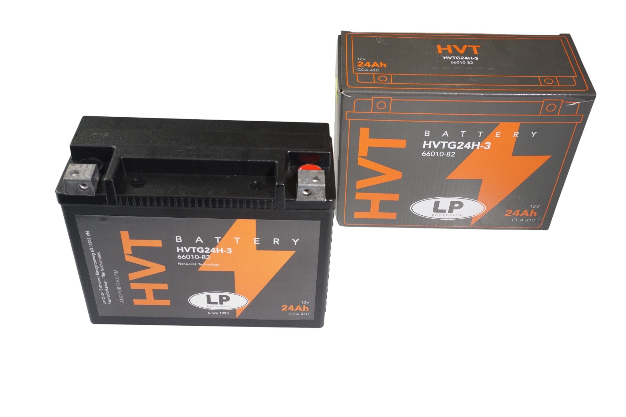 LANDPORT akumulátor gelový HVTG24H-3 (GHD24HL-BS) (MH HVTG24H-3) 12V 24AH (CCN 410) 205X87X162 HEAVY V-TWIN bezúdržbový - předplněný (2)